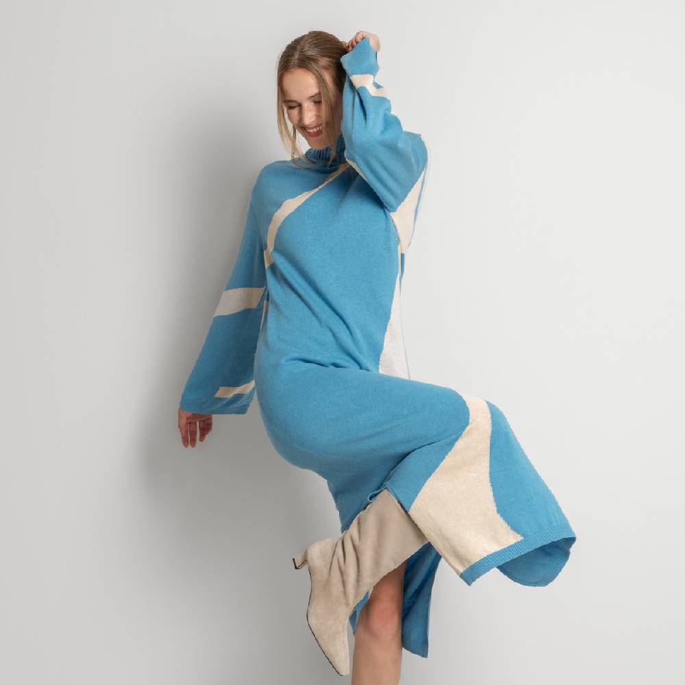 LIVING CRAFTS EELA - Strickkleid - ARTA Black Friday Preise