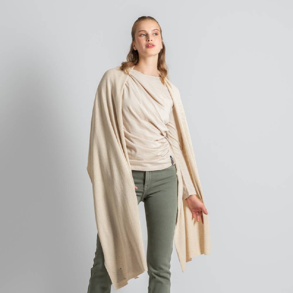 LIVING CRAFTS ELLIS - Schal - Sand Rabatte dieses Monats