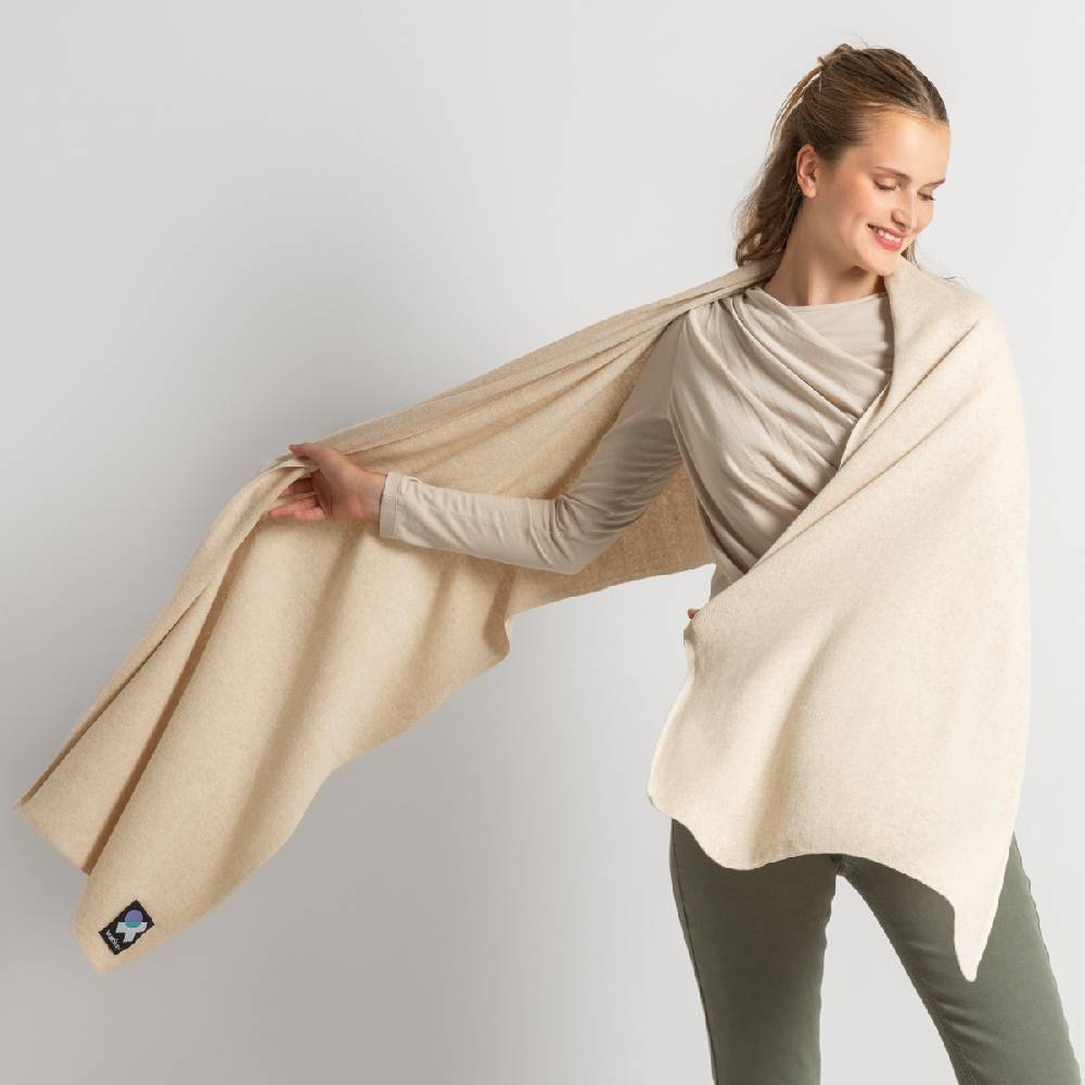 LIVING CRAFTS ELLIS - Schal - Sand Rabatte dieses Monats