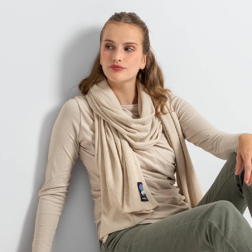 LIVING CRAFTS ELLIS - Schal - Sand Rabatte dieses Monats