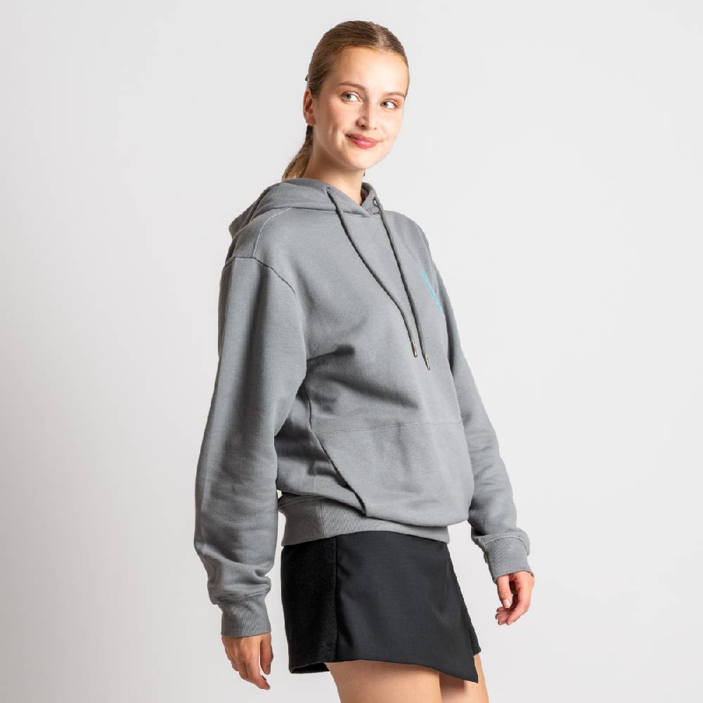 LIVING CRAFTS EUDORA - Hoodie - Stone Grey Outlet