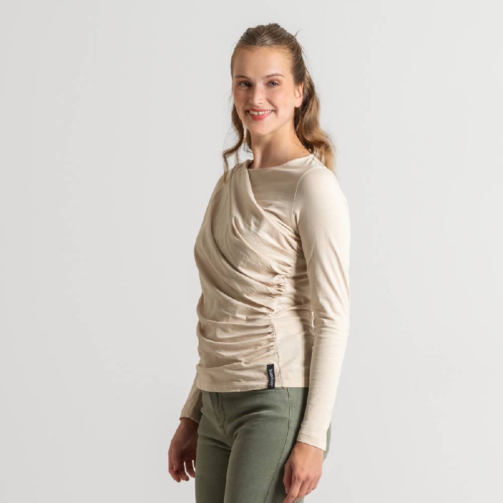 LIVING CRAFTS ELIN - Langarm Shirt - Sand Angebote
