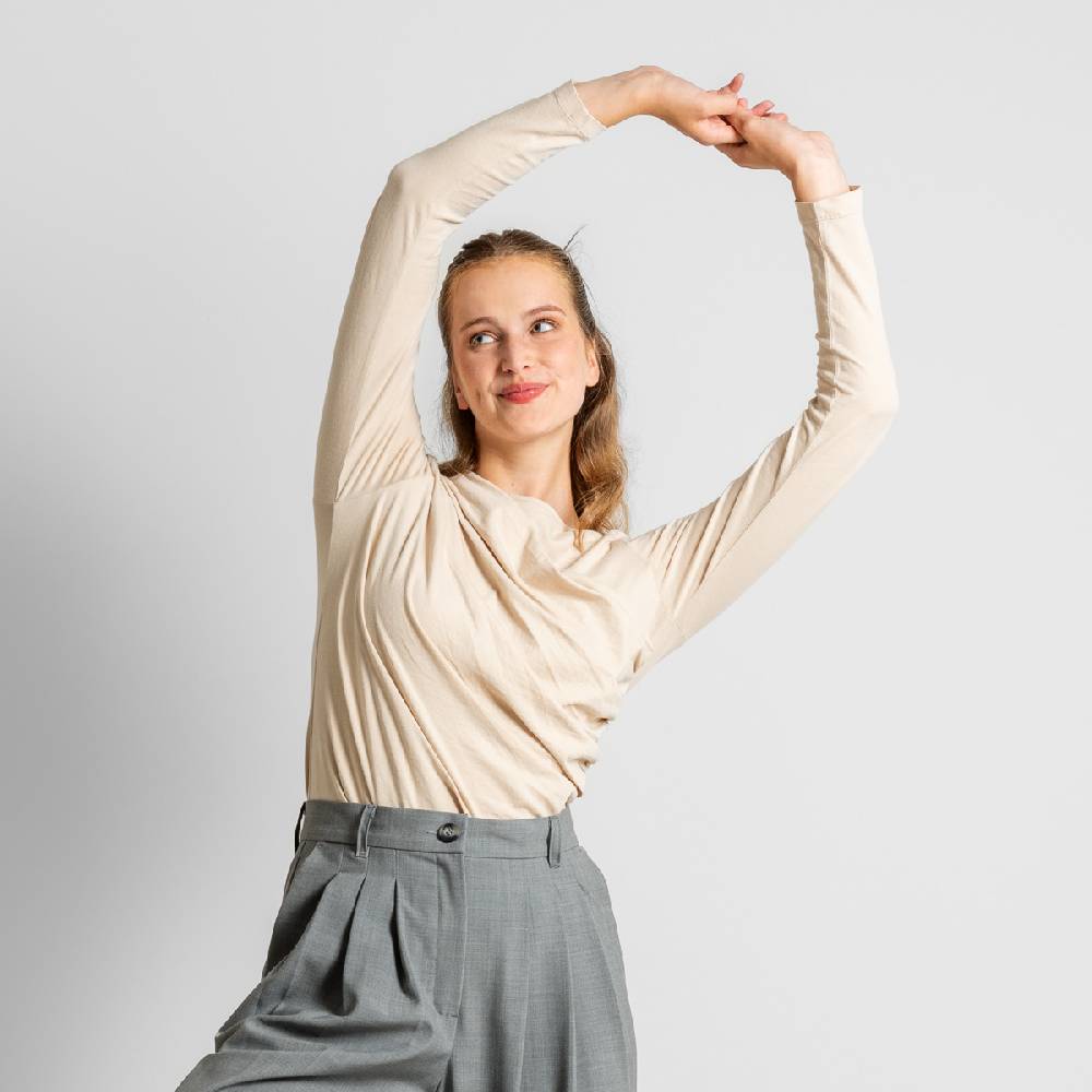 LIVING CRAFTS ELIN - Langarm Shirt - Sand Angebote