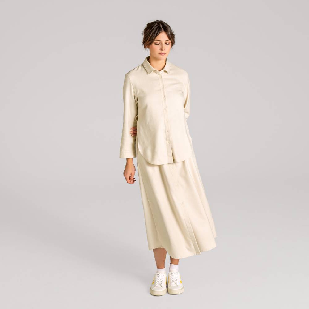 LIVING CRAFTS CHARU - Kleid - Stone Grey Günstiger Verkauf