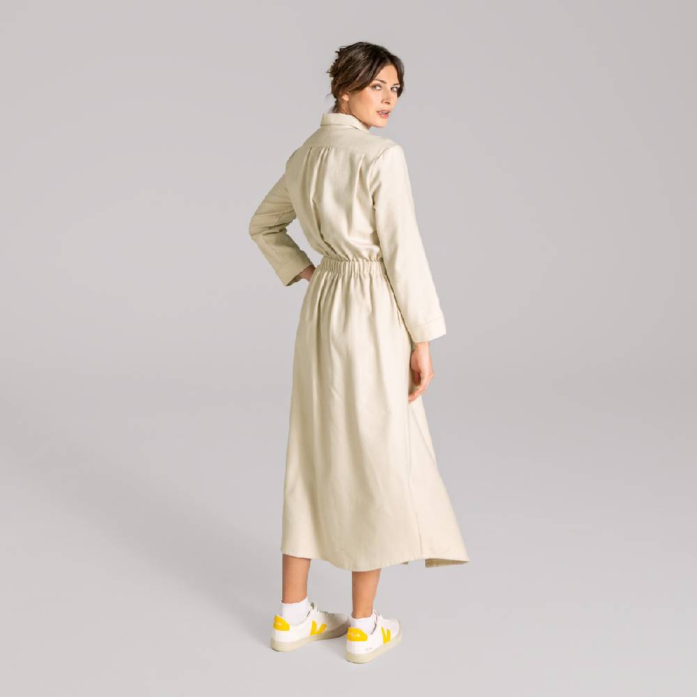 LIVING CRAFTS CHARU - Kleid - Stone Grey Günstiger Verkauf
