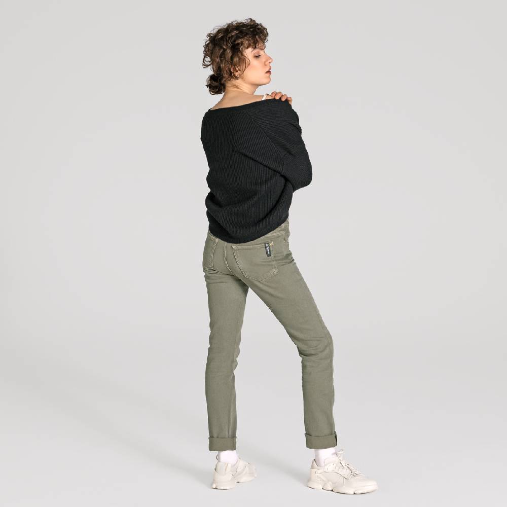 LIVING CRAFTS ALFREY - Strickjacke boxy - Off Black Günstig kaufen