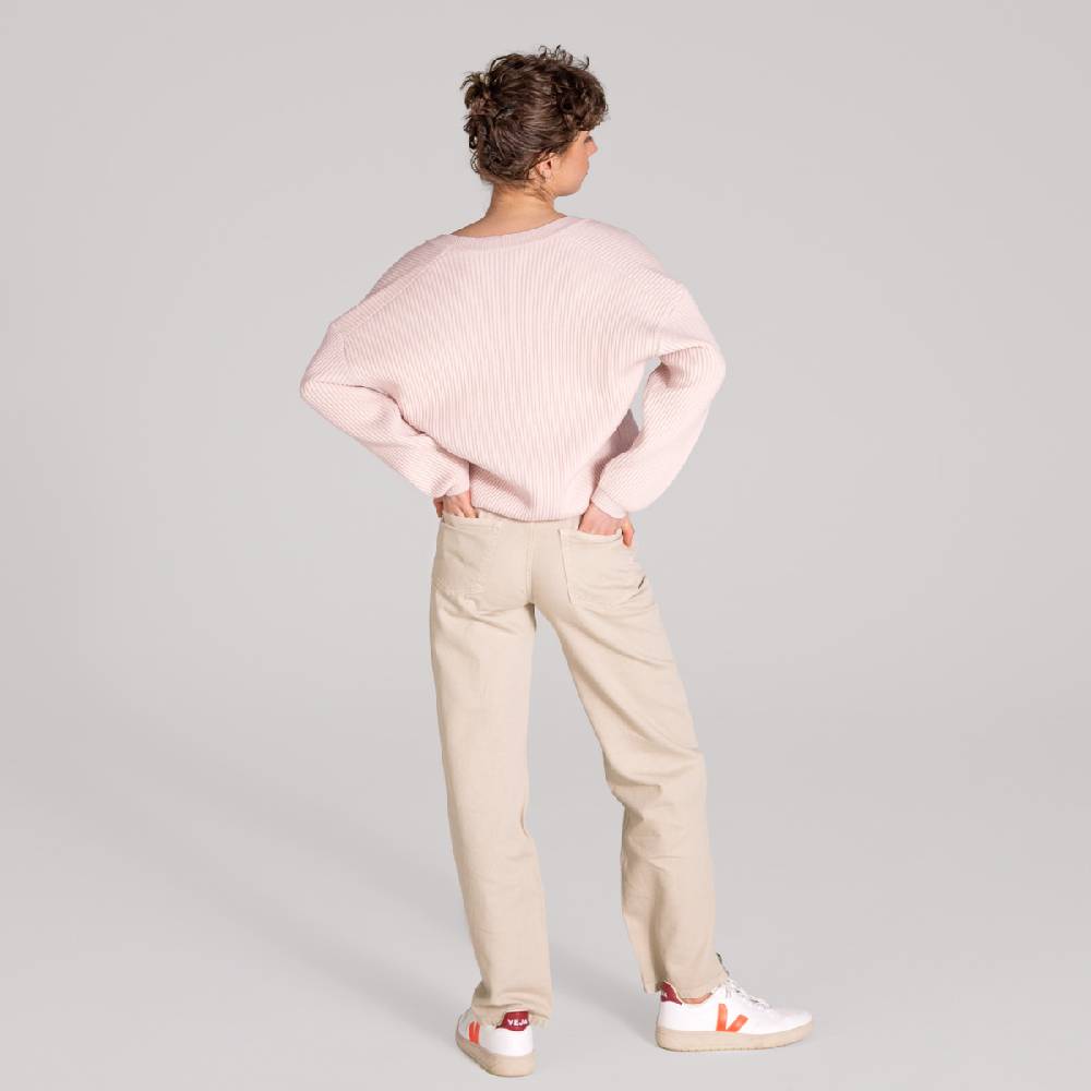 LIVING CRAFTS ALFREY - Strickjacke boxy - Nude Versandkostenfrei