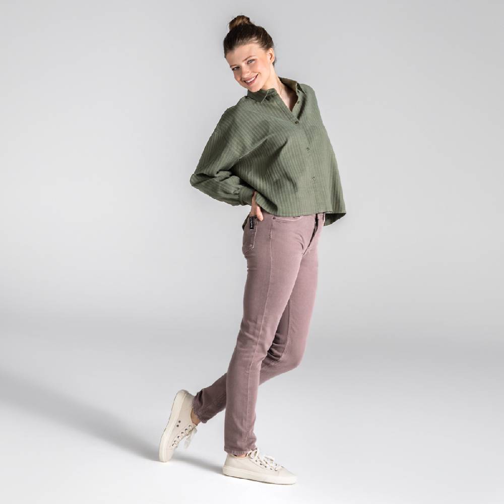 LIVING CRAFTS AVALYN - Color Denim - Mauve Flash Sale