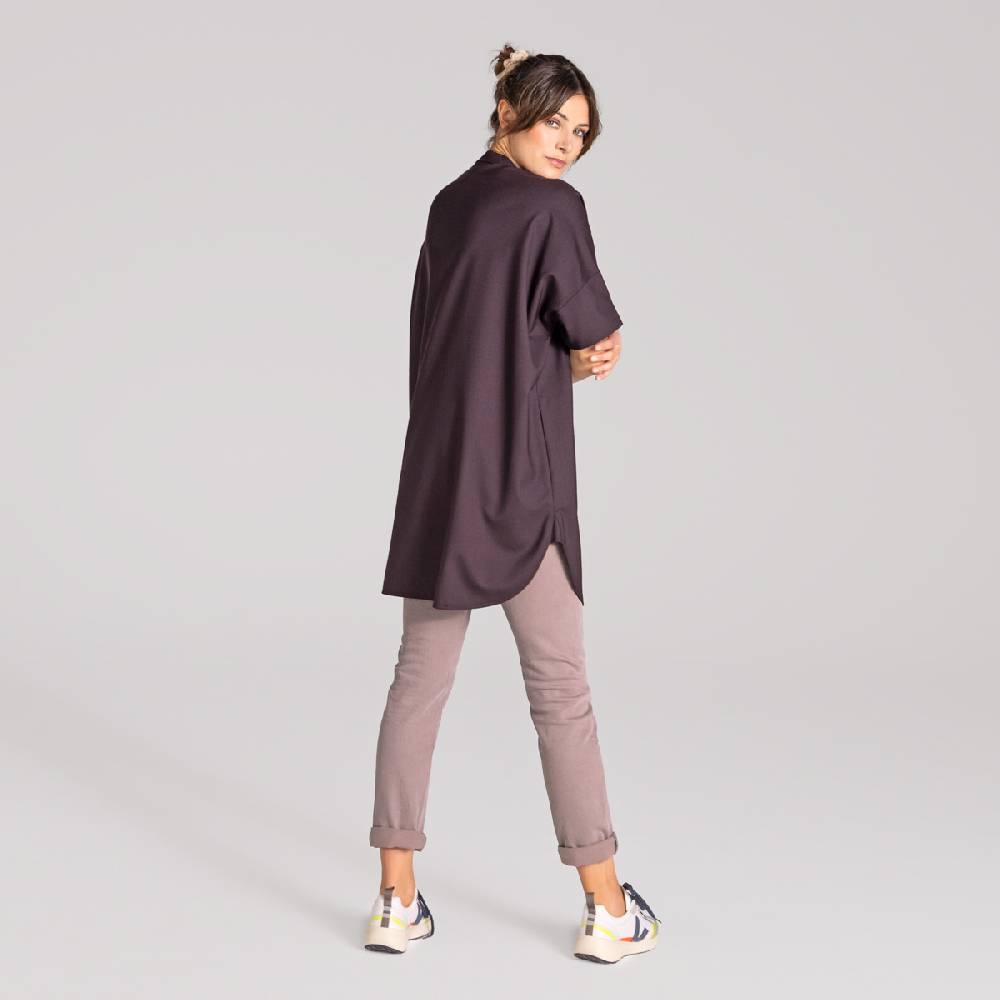 LIVING CRAFTS AEON - Kleid - Aubergine Lagerräumung