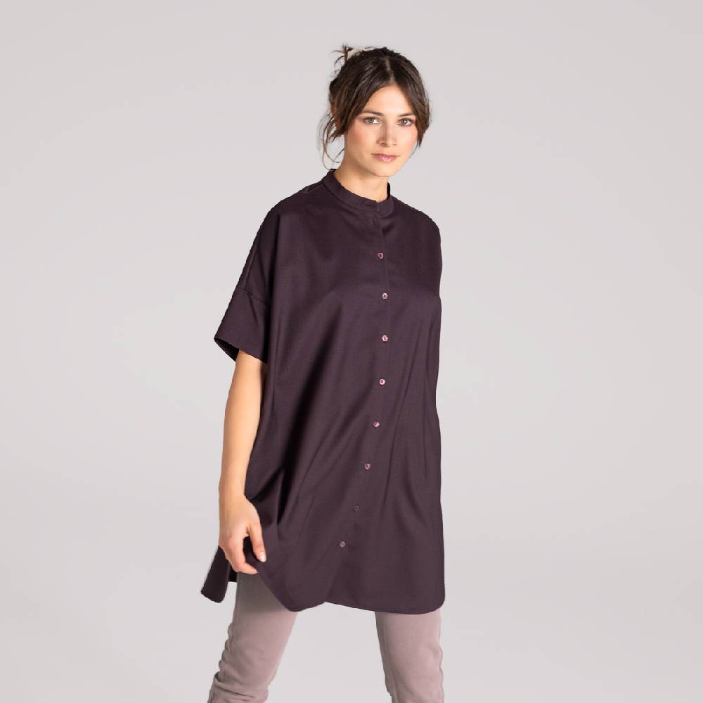LIVING CRAFTS AEON - Kleid - Aubergine Lagerräumung