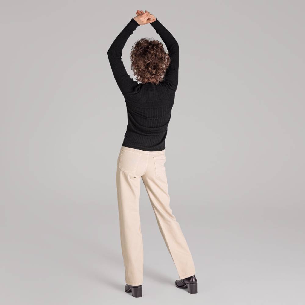LIVING CRAFTS ABIONA - Langarm-Shirt - Off Black Heißer Verkauf
