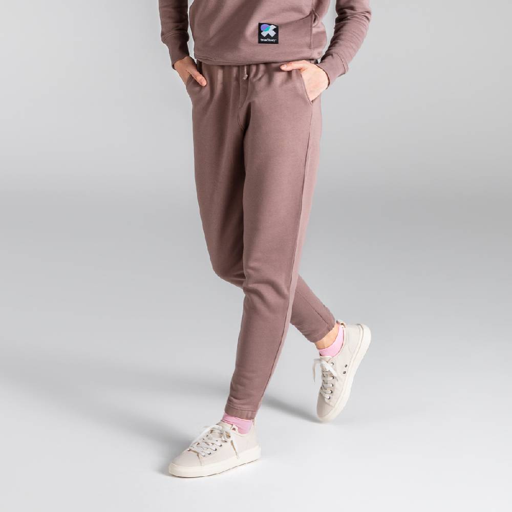 LIVING CRAFTS AHNOA - Sweat Pants - Mauve Neueste Mode