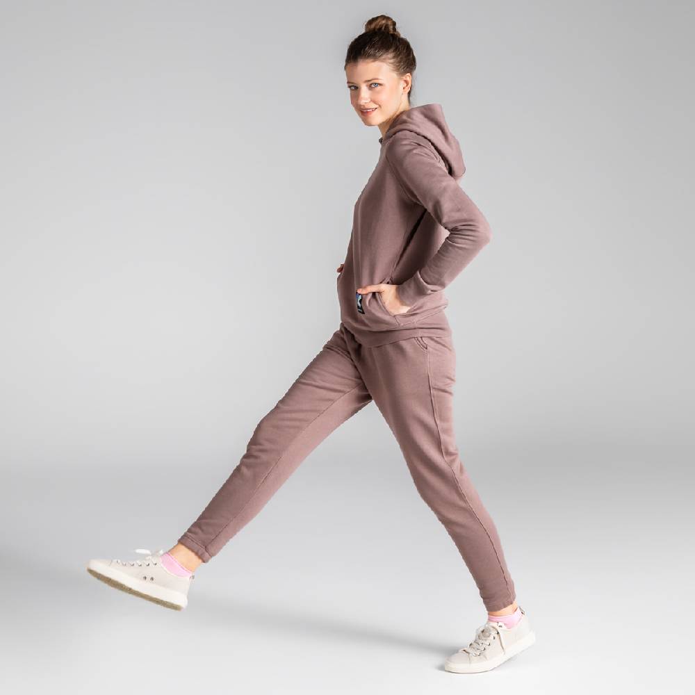 LIVING CRAFTS AHNOA - Sweat Pants - Mauve Neueste Mode