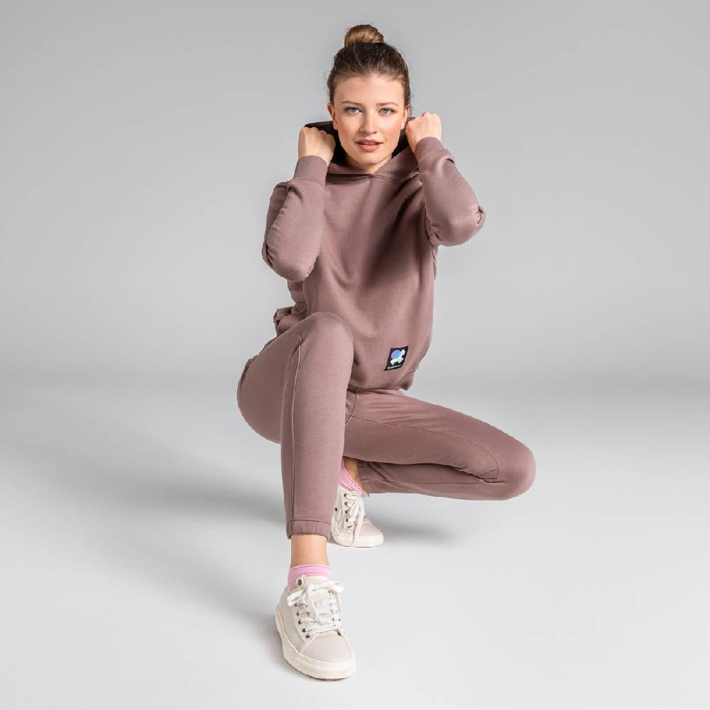 LIVING CRAFTS AHNOA - Sweat Pants - Mauve Neueste Mode