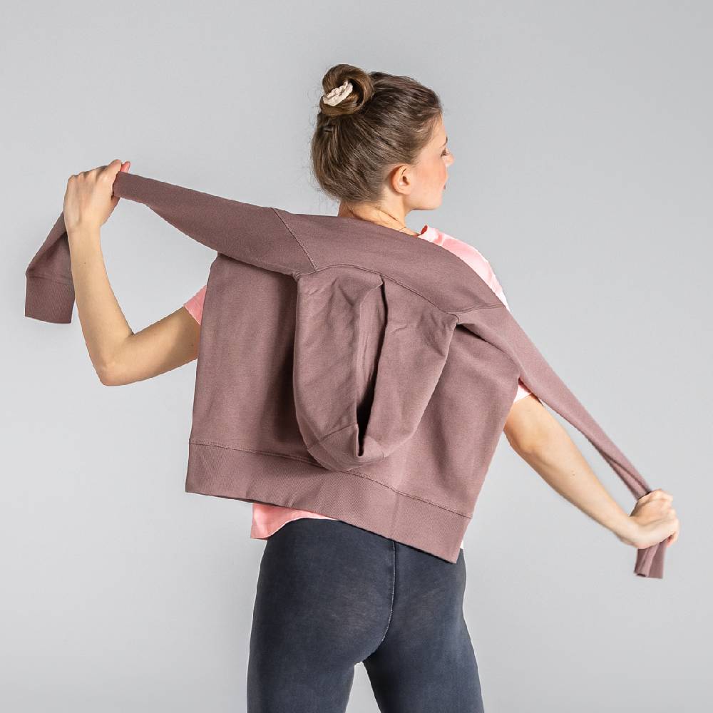LIVING CRAFTS ANEA - Hoodie - Mauve Zeitlich begrenztes Angebot