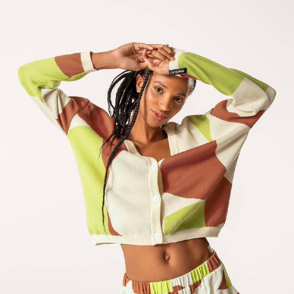 LIVING CRAFTS DELORA - Strickjacke - Art 7 Kauf eins, bekomm eins gratis
