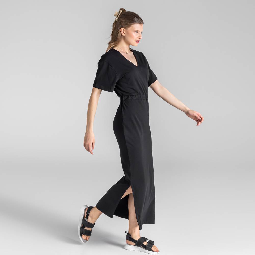 LIVING CRAFTS BAHATI - Kleid - Black Sonderangebot der Fabrik