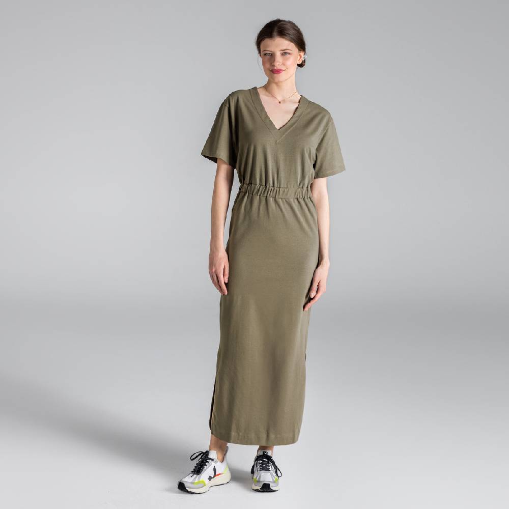 LIVING CRAFTS BAHATI - Kleid - Khaki Vierteljährliche Förderung