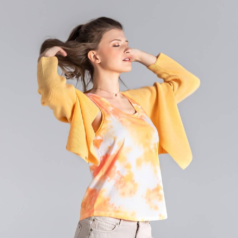LIVING CRAFTS BINE - Strickjacke - Sunbleached 50% Rabatt mit kostenlosem Versand