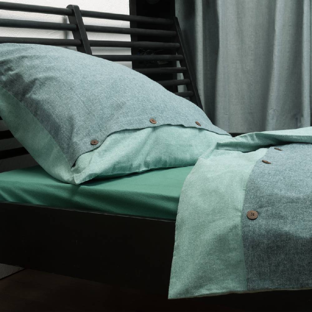 LIVING CRAFTS SARENTINO - Bettwäsche-Set, 2-teilig - Atlantic Sea 50% Rabatt für begrenzte Zeit
