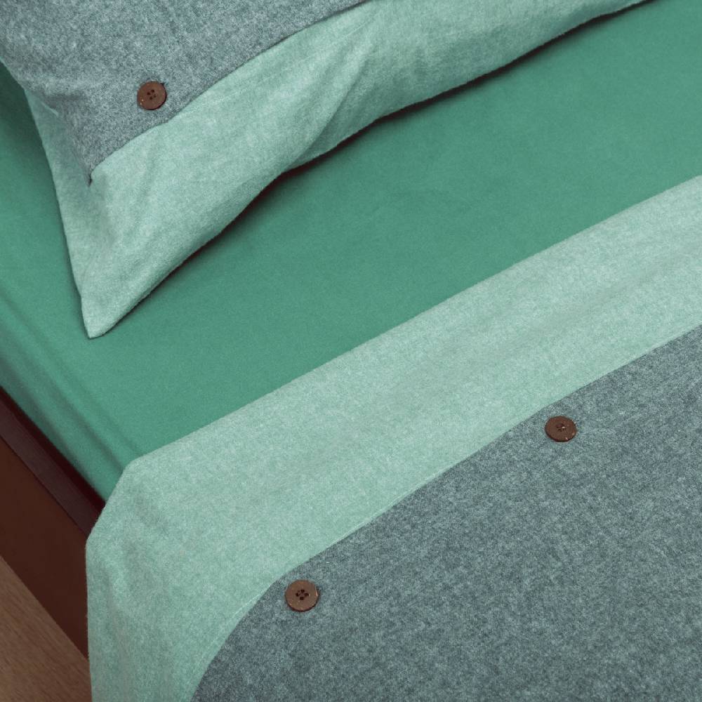 LIVING CRAFTS SARENTINO - Bettwäsche-Set, 2-teilig - Atlantic Sea 50% Rabatt für begrenzte Zeit