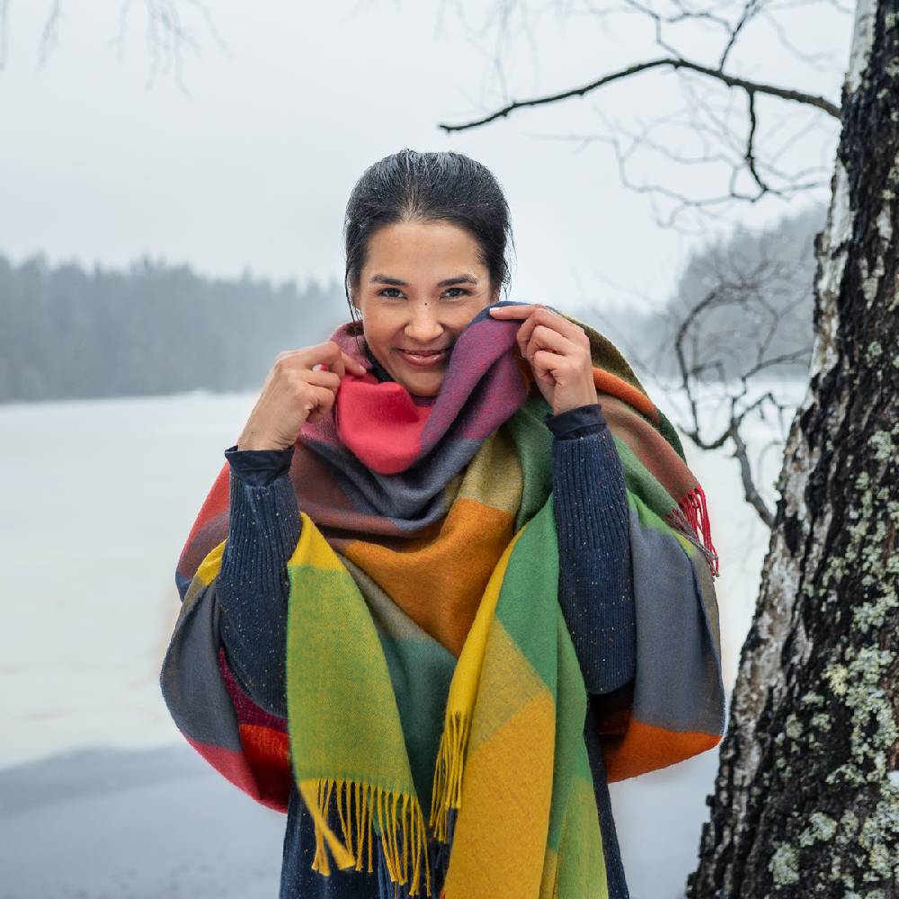 LIVING CRAFTS NORTHERN LIGHTS - Decke - Multicolor Online