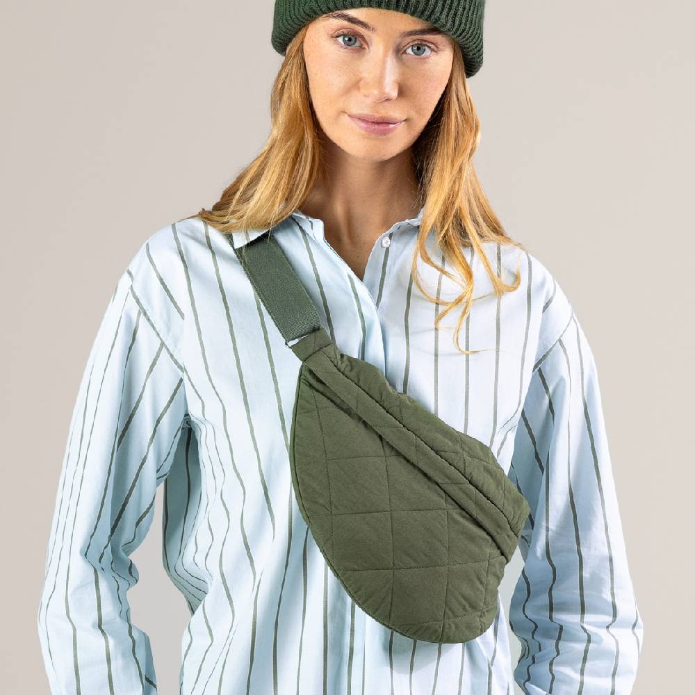 LIVING CRAFTS PEACHES - Hipbag - Dark Olive Outlet