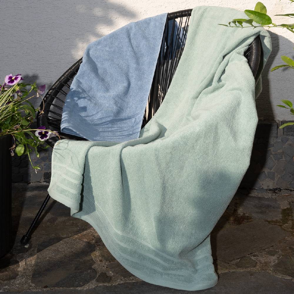 LIVING CRAFTS - Badetuch - Jade Auslauf