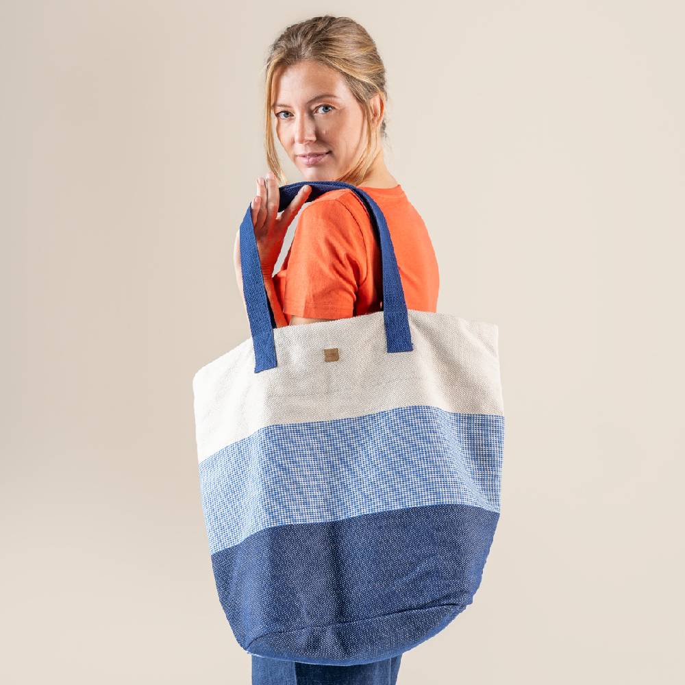 LIVING CRAFTS OMAN - Shopper - Shades of Denim Angebote
