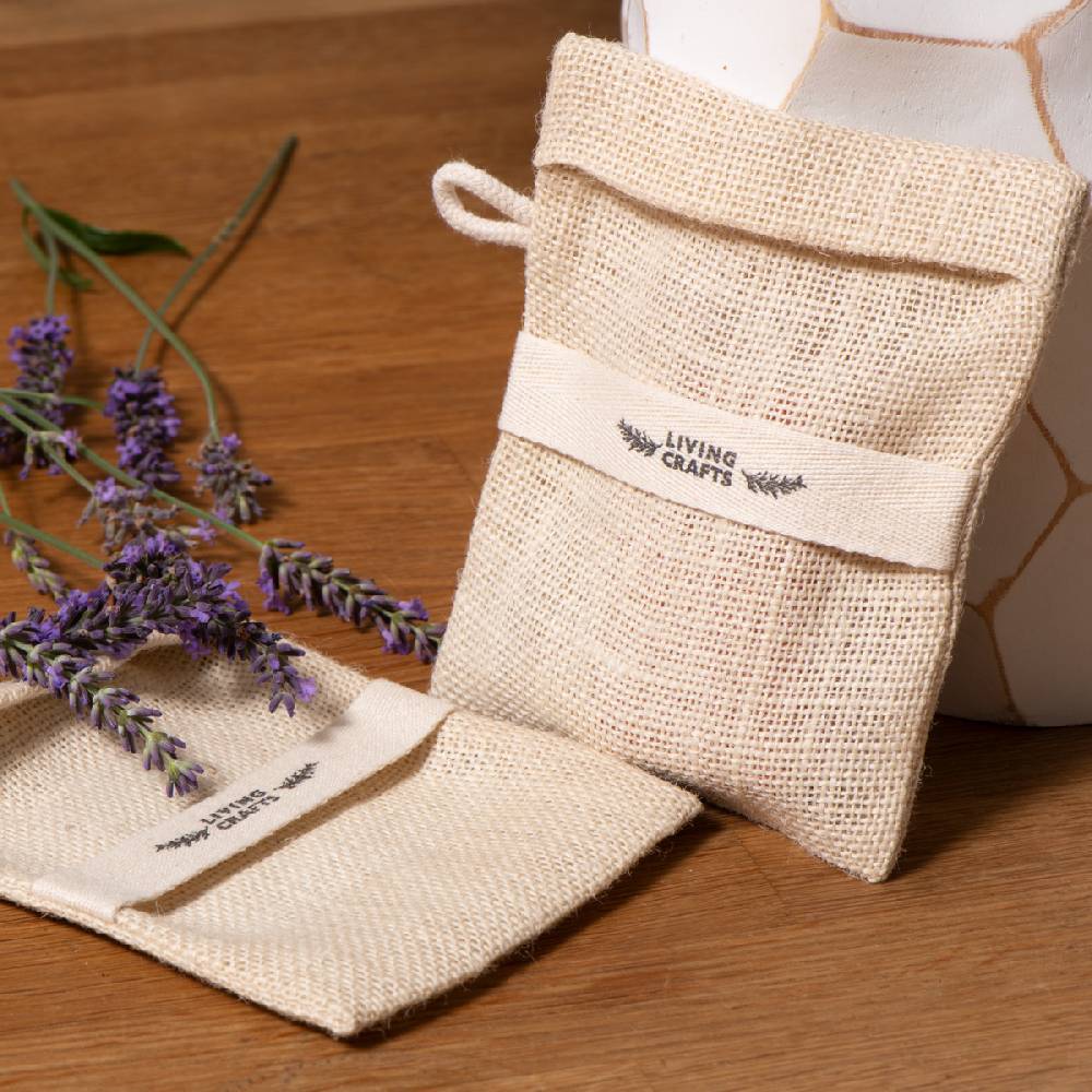 LIVING CRAFTS MATERA - Seifensäckchen, 2er Pack - Natural Flash Sale