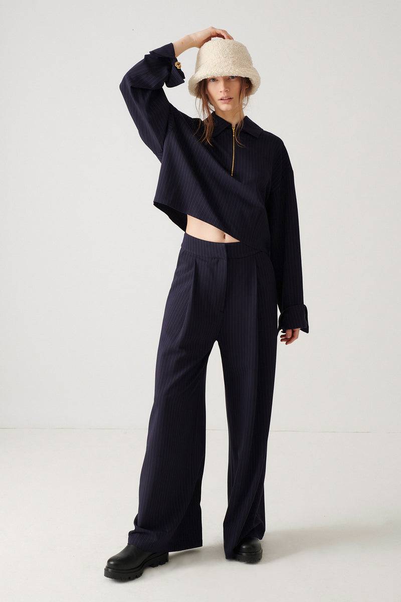 Mykke Hofmann Cool Wool Top Losa Große Rabatte