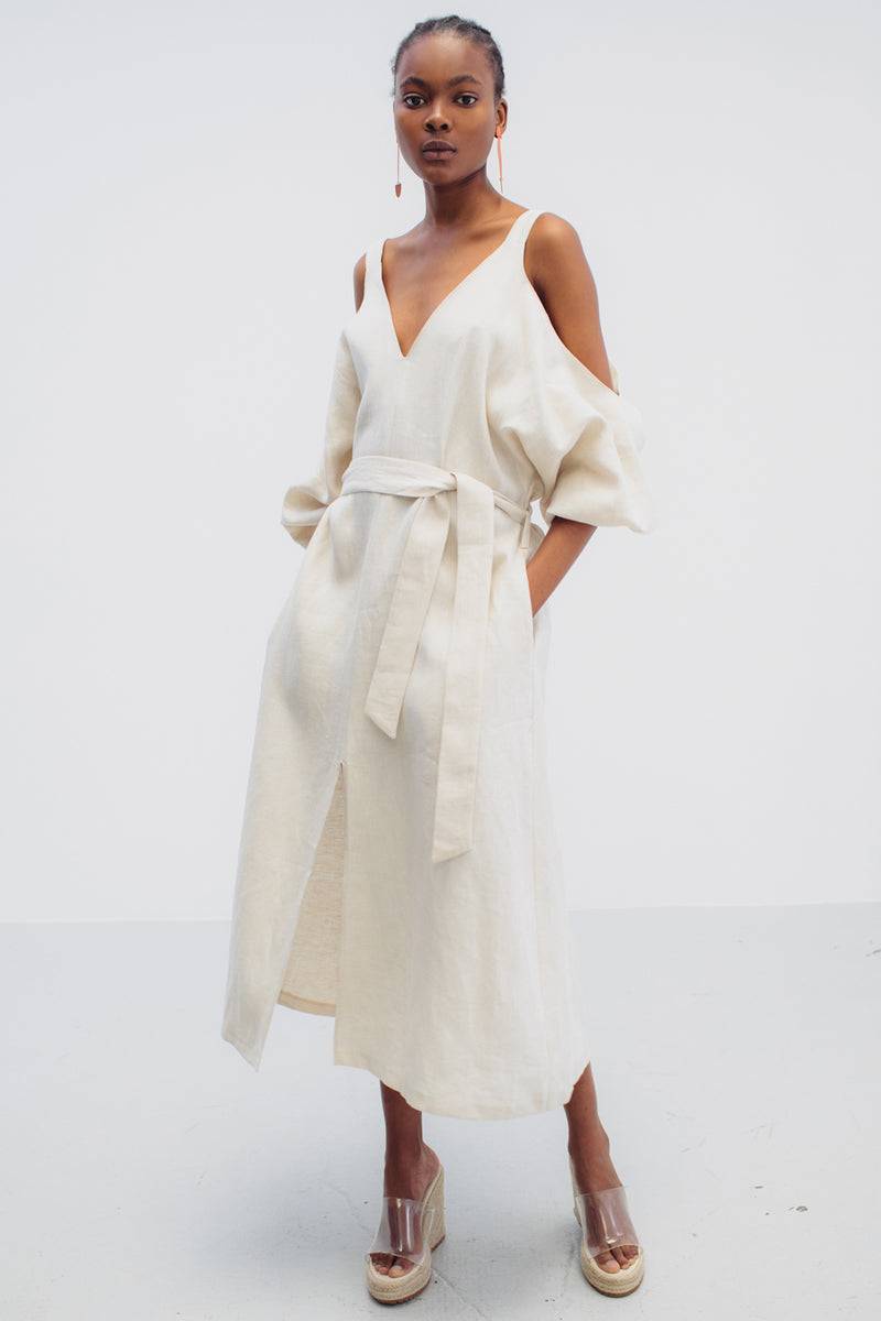 Mykke Hofmann Leinenkleid Kippie Neuheiten