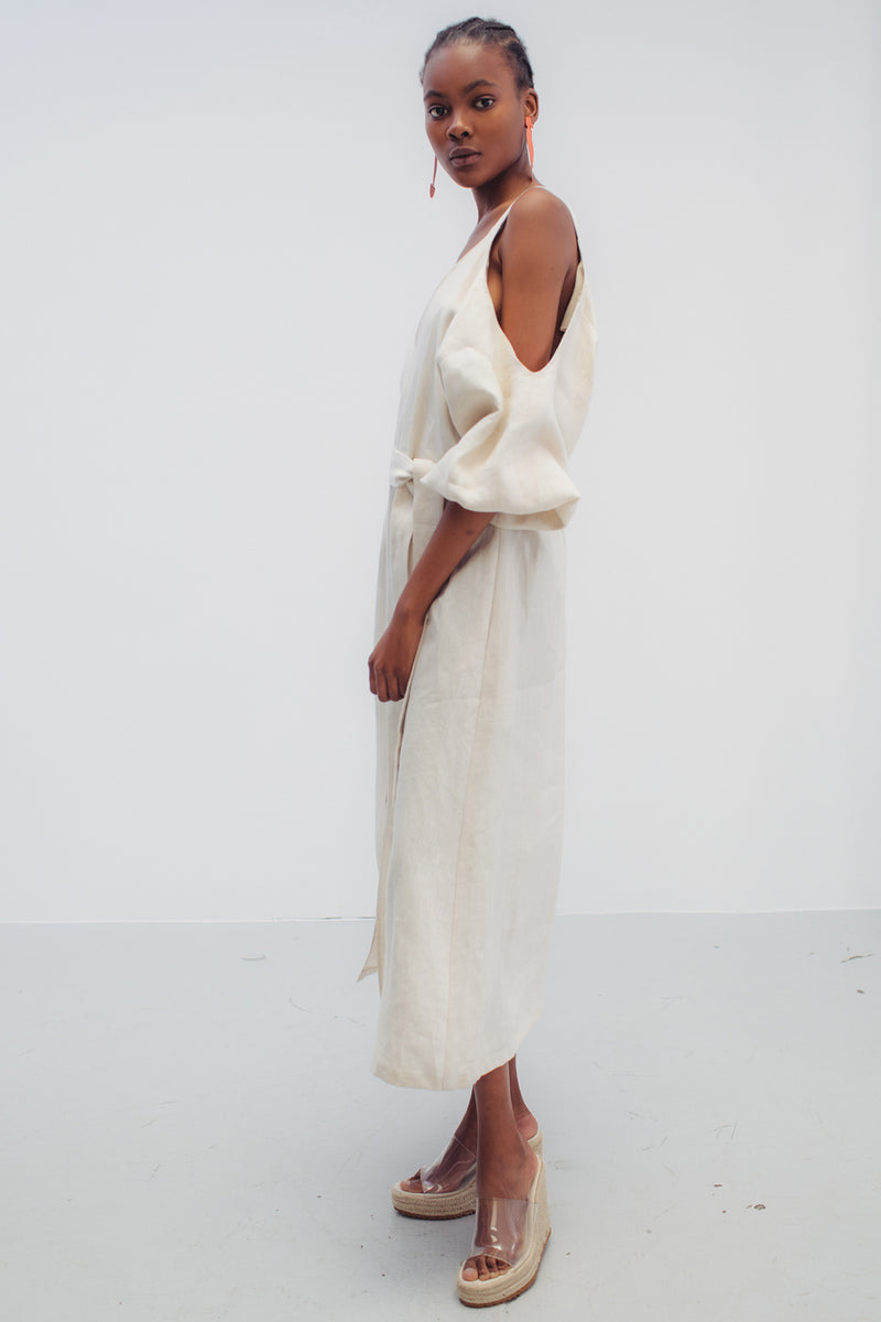 Mykke Hofmann Leinenkleid Kippie Neuheiten