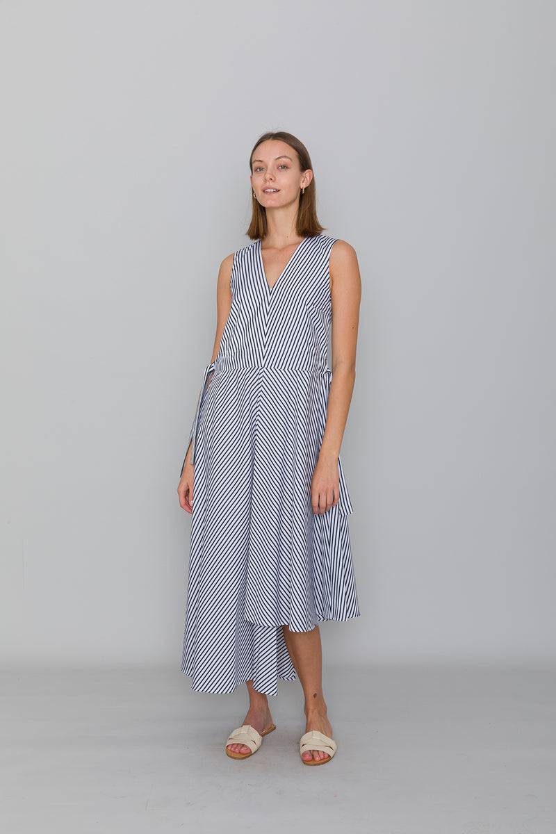 Mykke Hofmann Kleid Kaye aus Bio-Baumwollpopeline 50% Rabatt mit kostenlosem Versand