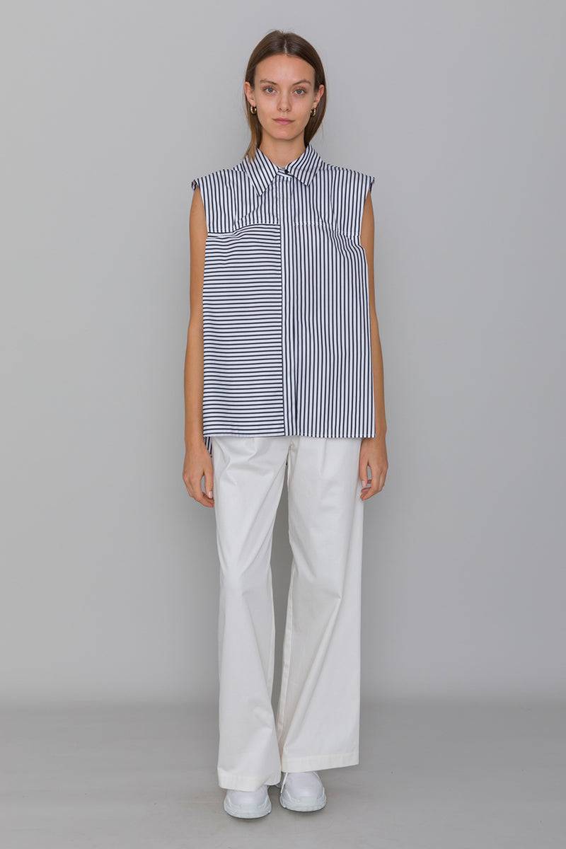 Mykke Hofmann Bluse Loraine aus Bio-Baumwollpopeline Clearance-Verkauf