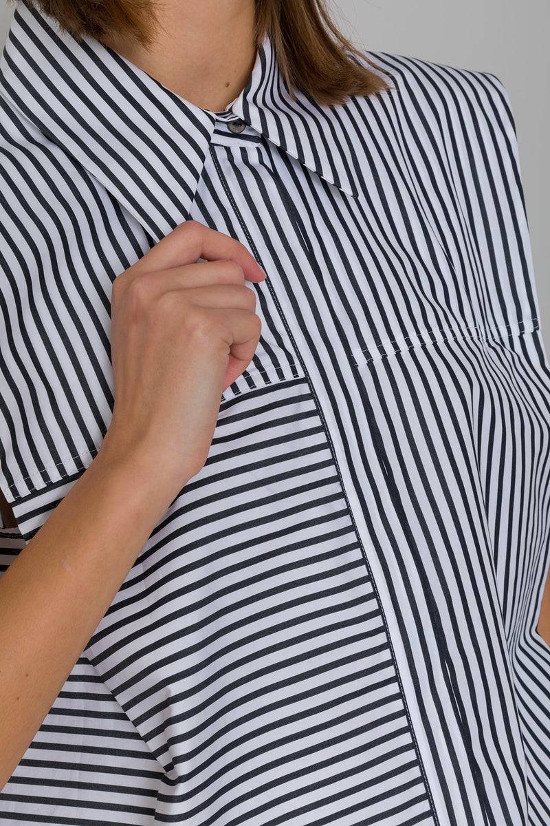 Mykke Hofmann Bluse Loraine aus Bio-Baumwollpopeline Clearance-Verkauf