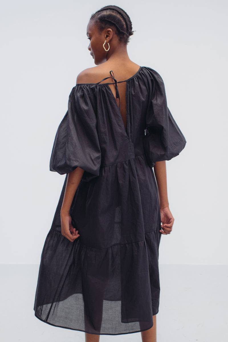 Mykke Hofmann Bio-Baumwoll-Organza-Kleid Konstance Sonderangebot