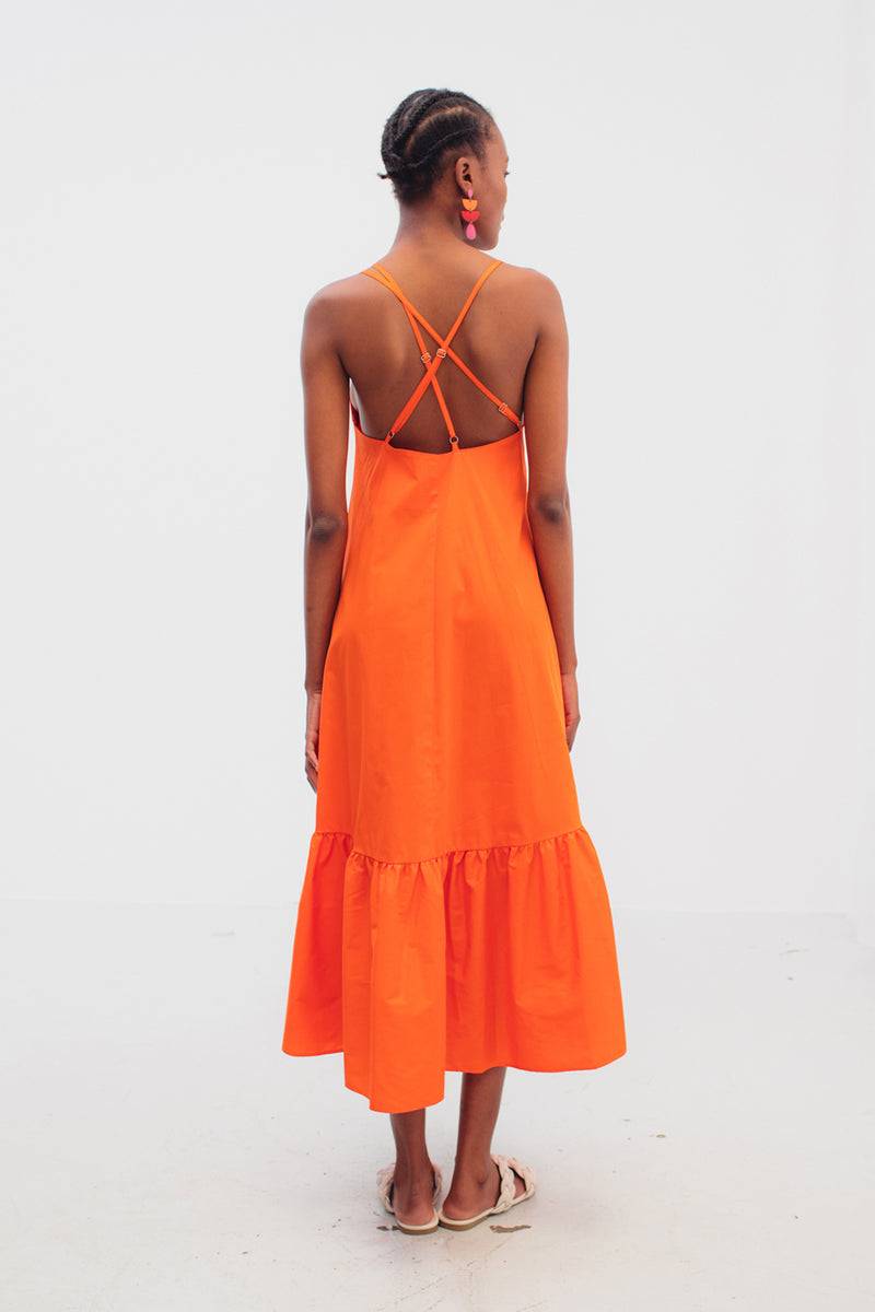 Mykke Hofmann Popeline-Kleid Kara aus Bio-Baumwolle Großer Ausverkauf