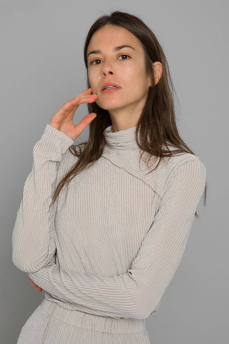 Mykke Hofmann Top Tiara aus Lurex Flash Sale