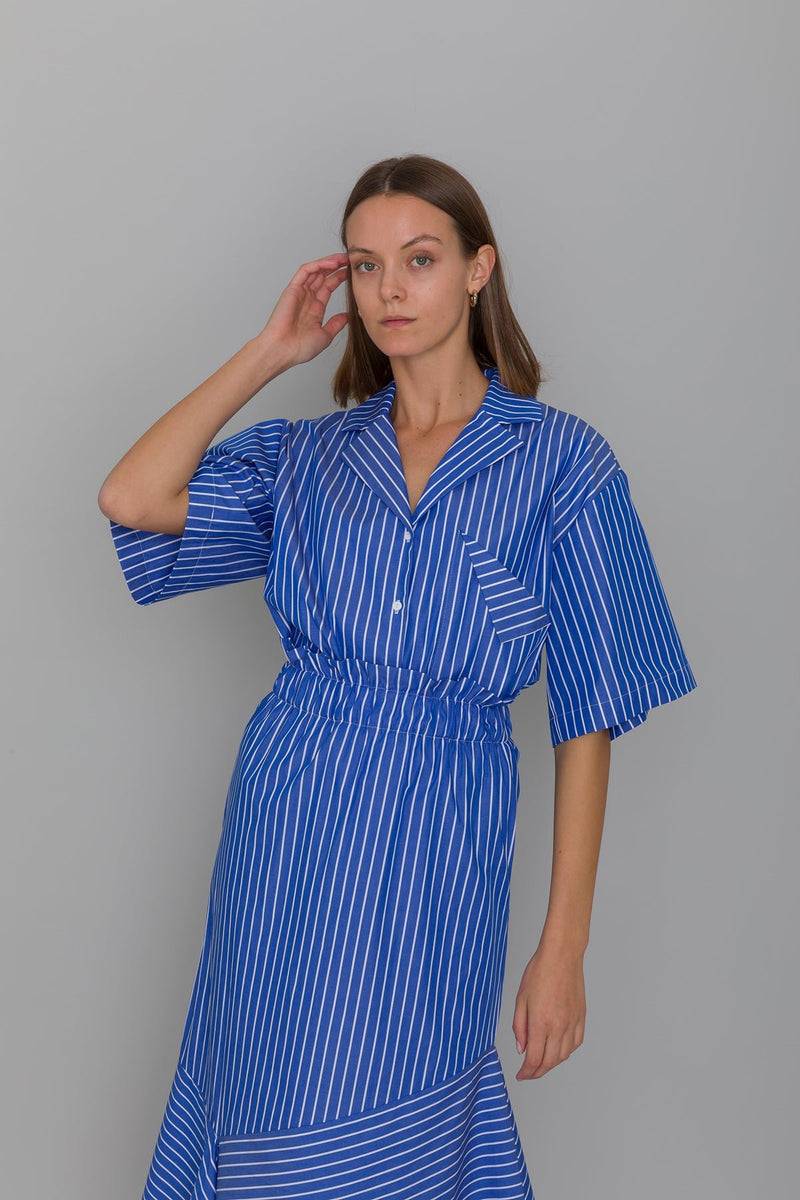 Mykke Hofmann Hemd Lisa aus Bio-Baumwollpopeline Cyber Monday