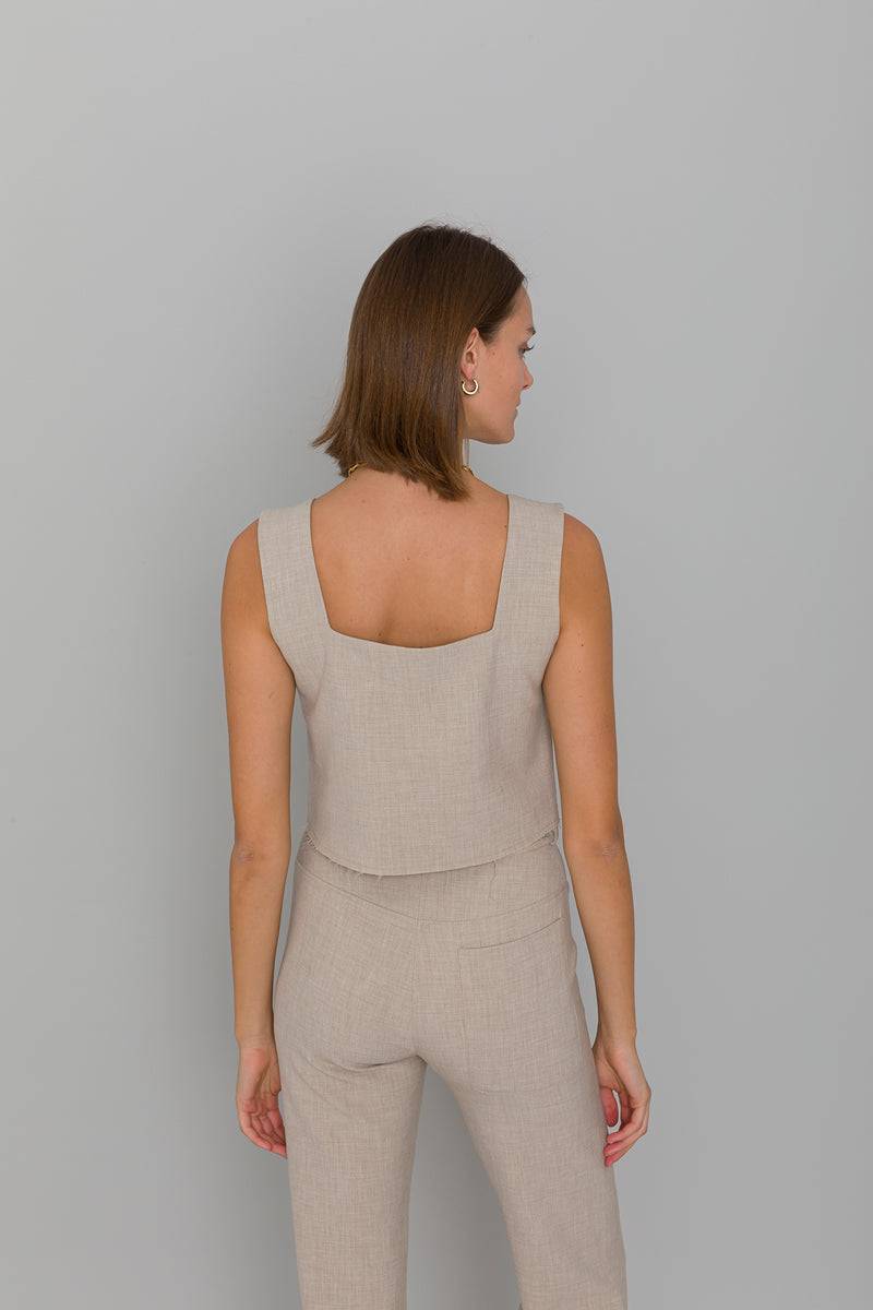 Mykke Hofmann Ecovero Crop-Top Tyra Valentinstagsangebot