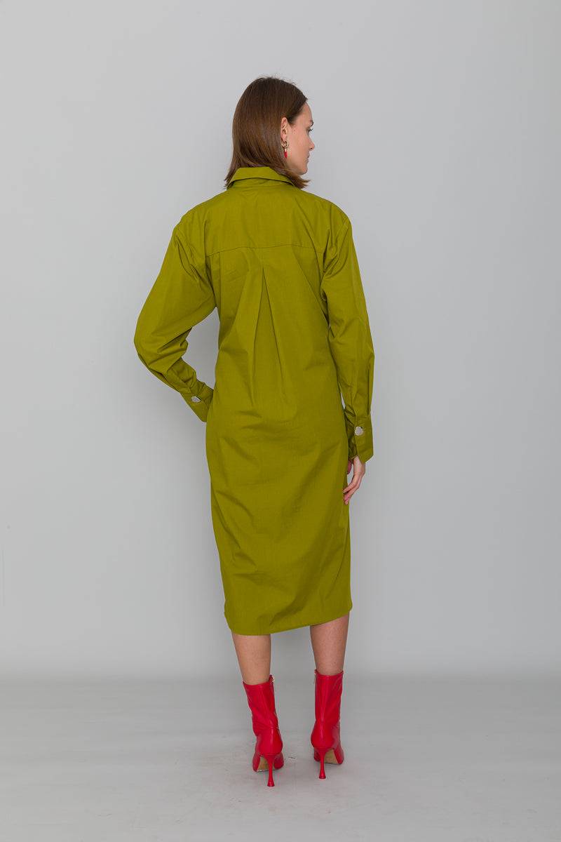 Mykke Hofmann Keon Kleid aus Bio-Baumwolle Heißer Verkauf