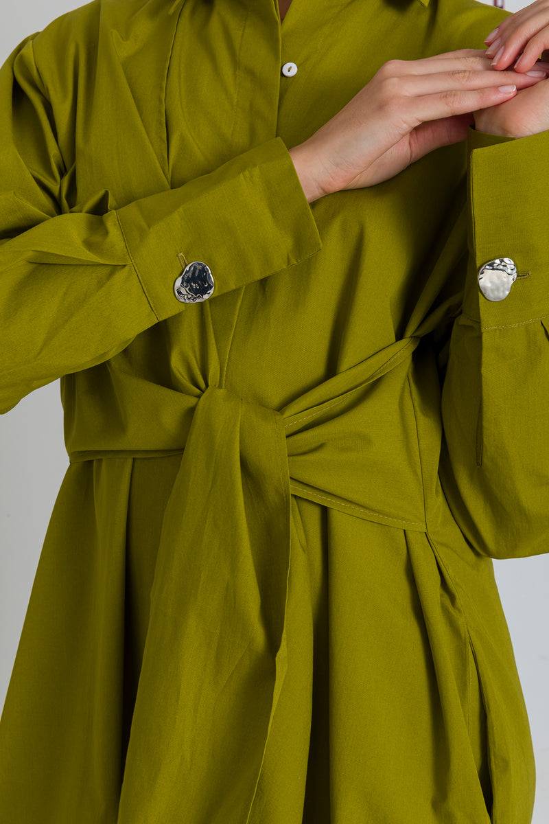 Mykke Hofmann Keon Kleid aus Bio-Baumwolle Heißer Verkauf
