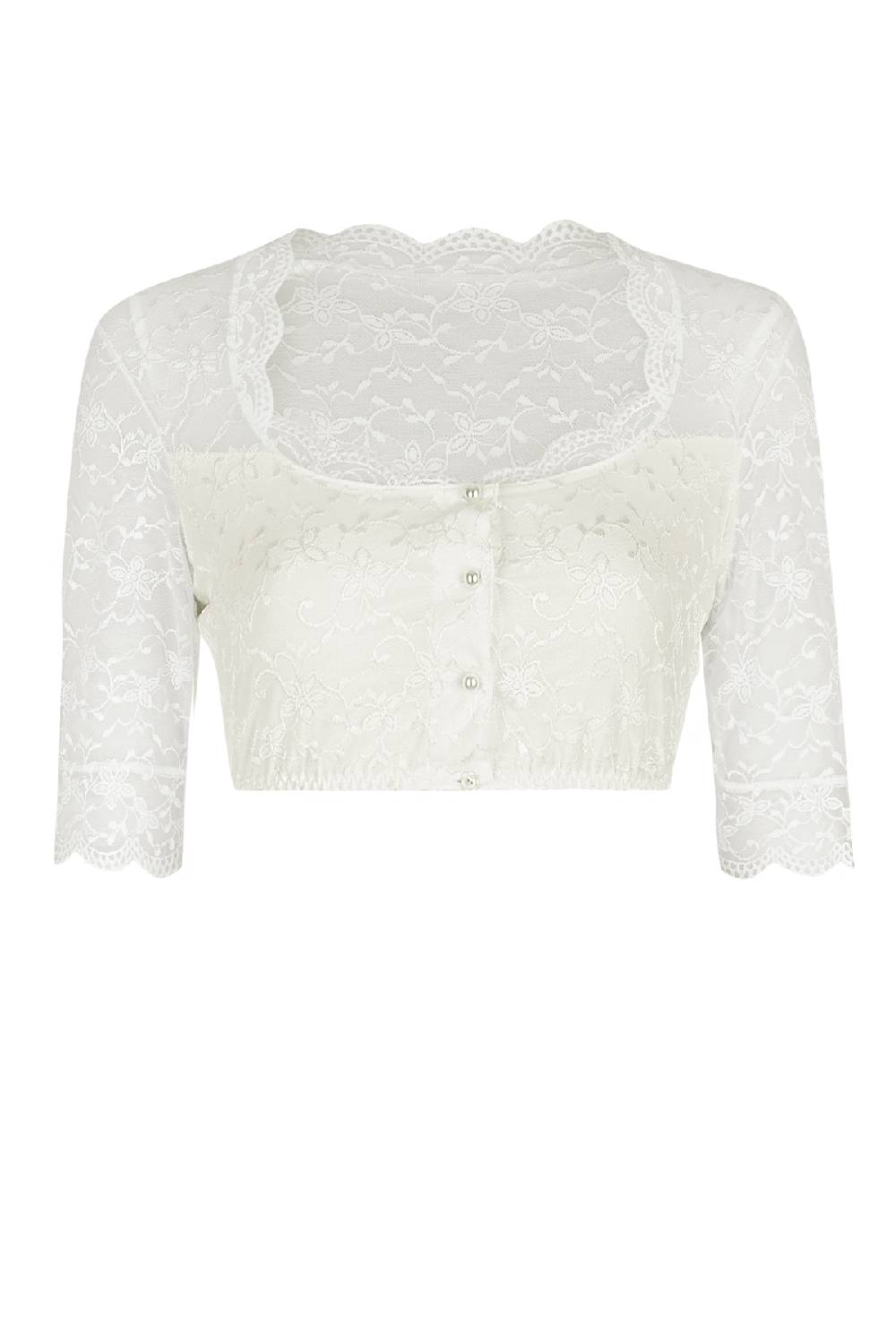 Nina Von C. Dirndl-Bluse Doris, halbarm Neueste Stile