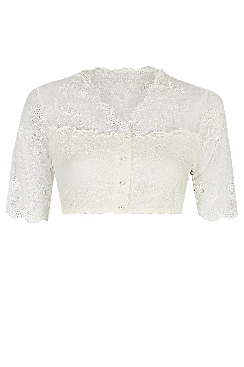 Nina Von C. Dirndl-Bluse Julia, halbarm Begrenzt auf 3 Tage