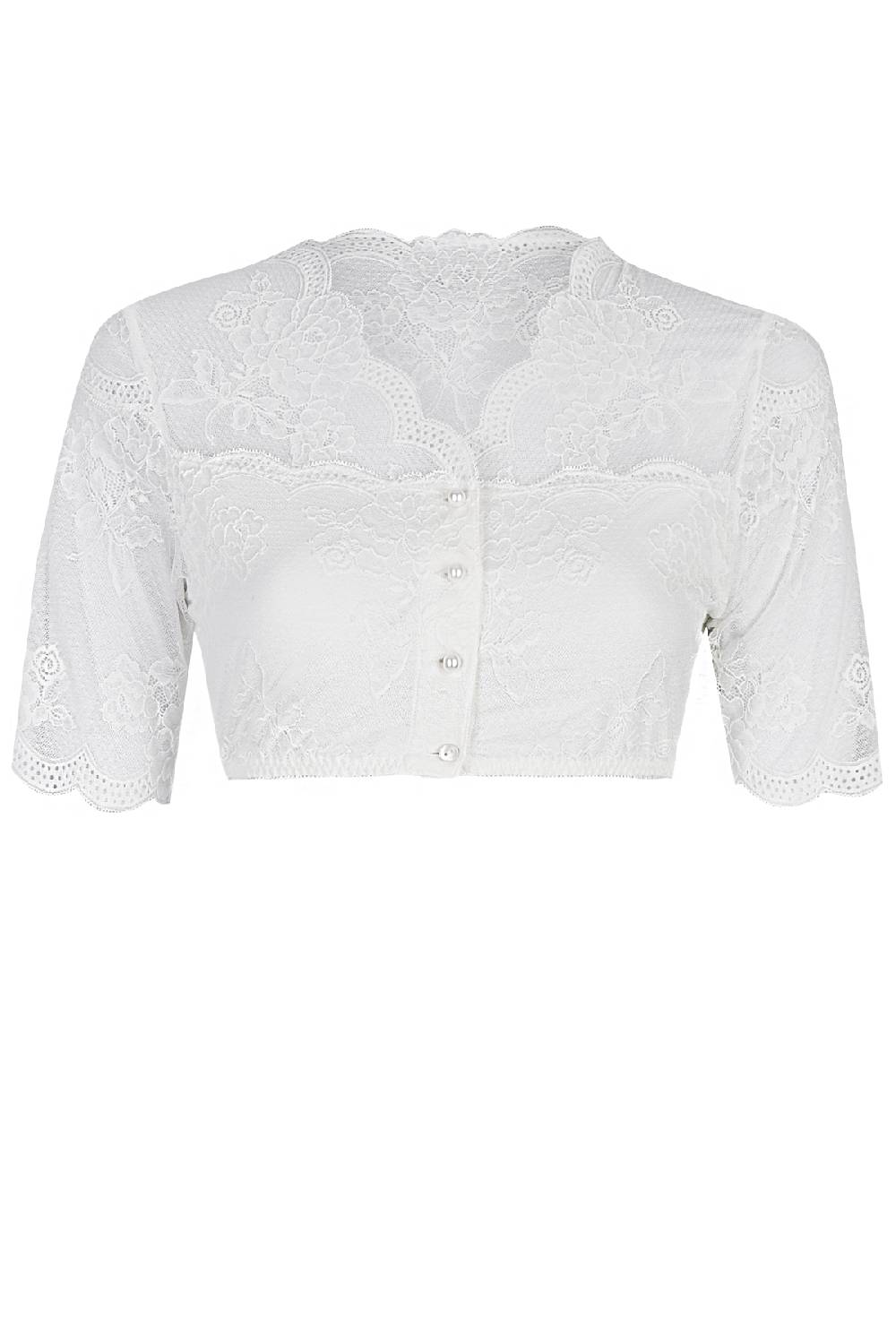 Nina Von C. Dirndl-Bluse Julia, halbarm Speichern exportieren