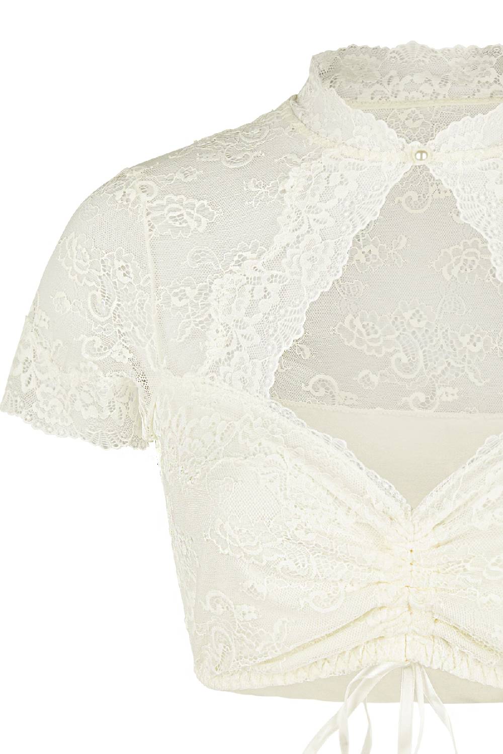 Nina Von C. Dirndl-Bluse Giulia, kurzarm Outlet