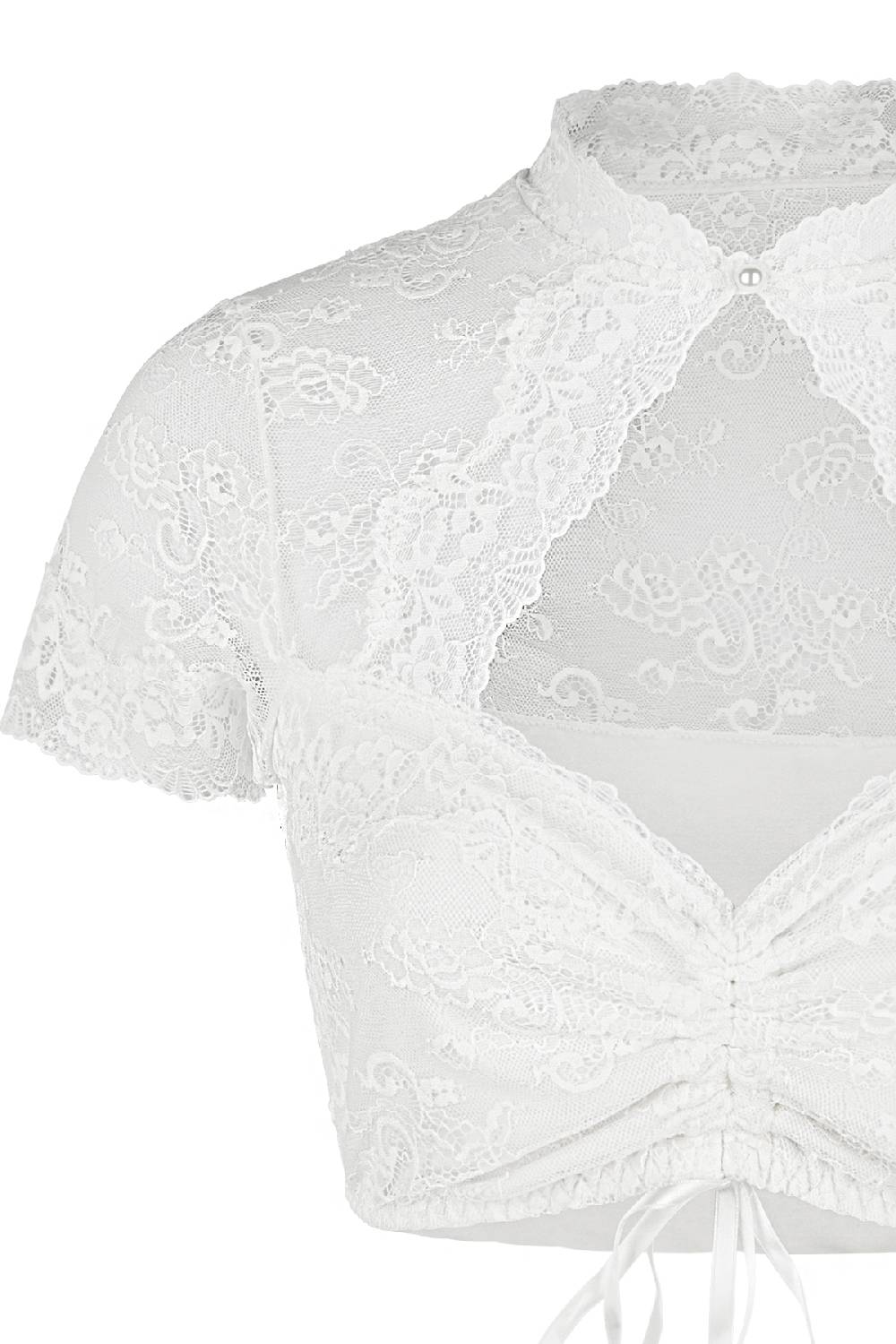 Nina Von C. Dirndl-Bluse Giulia, kurzarm Auslauf