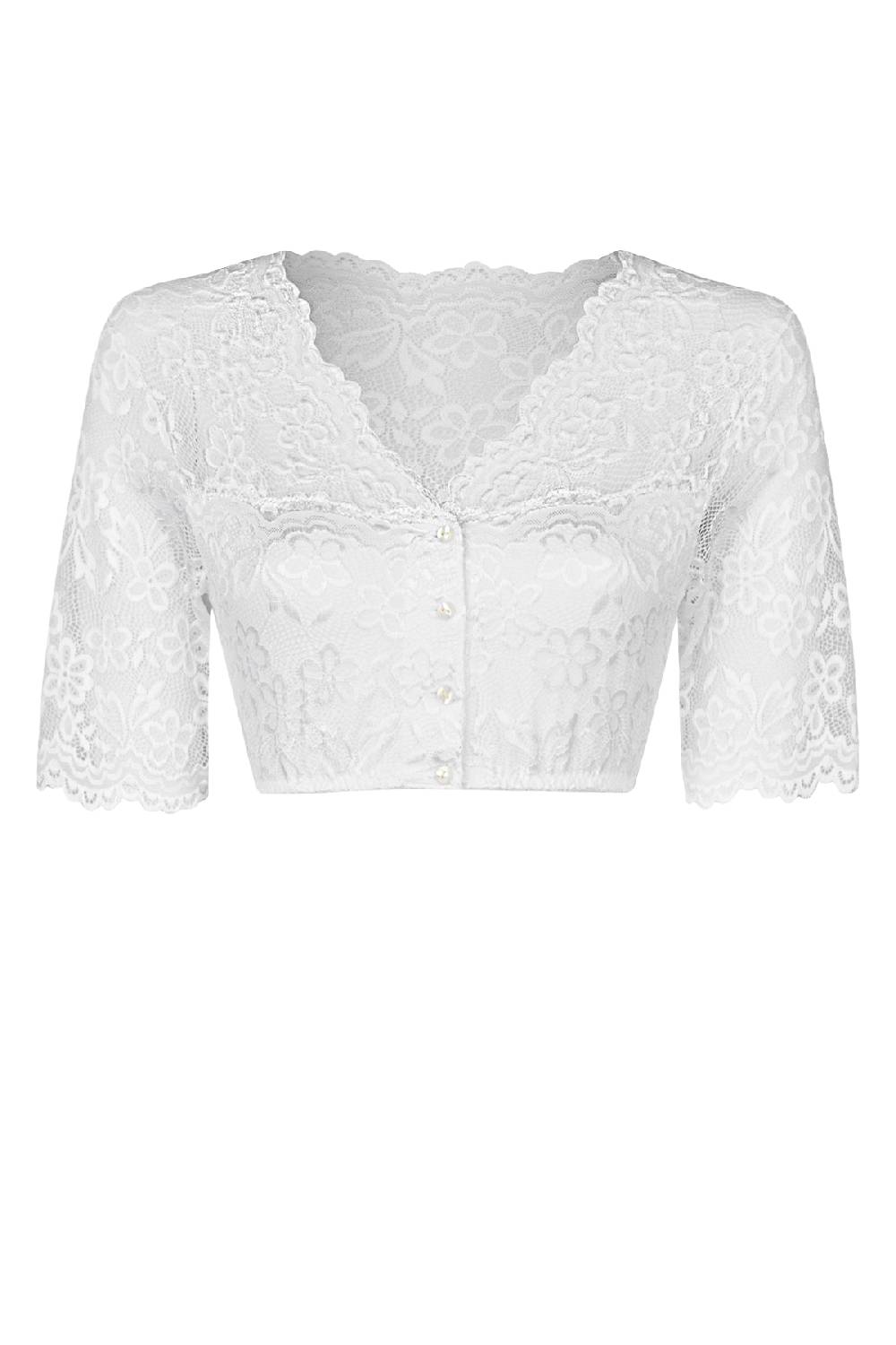 Nina Von C. Dirndl-Bluse Waltraud, halbarm Muttertagsangebot