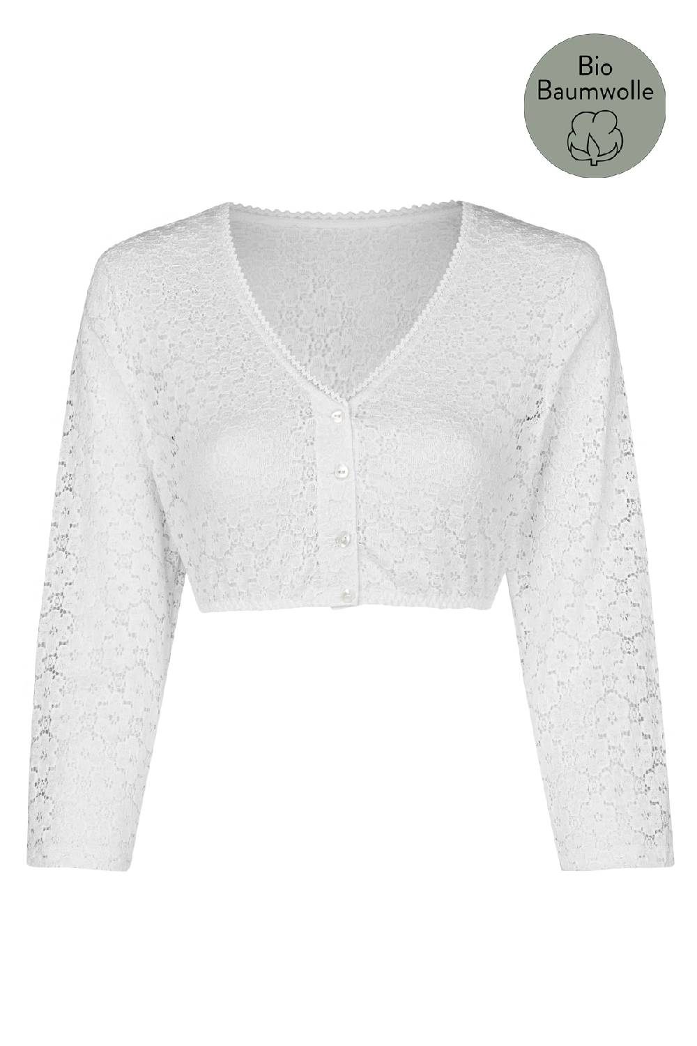 Nina Von C. Dirndl-Bluse Sabine, 3/4 Arm Neueste Mode
